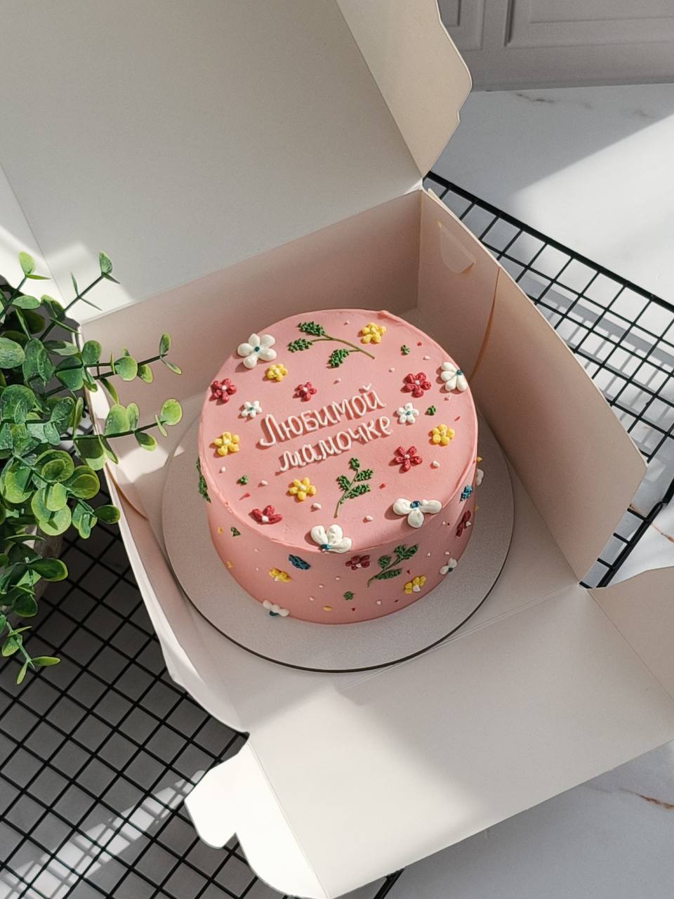 Бенто - торт «Любимой мамочке»