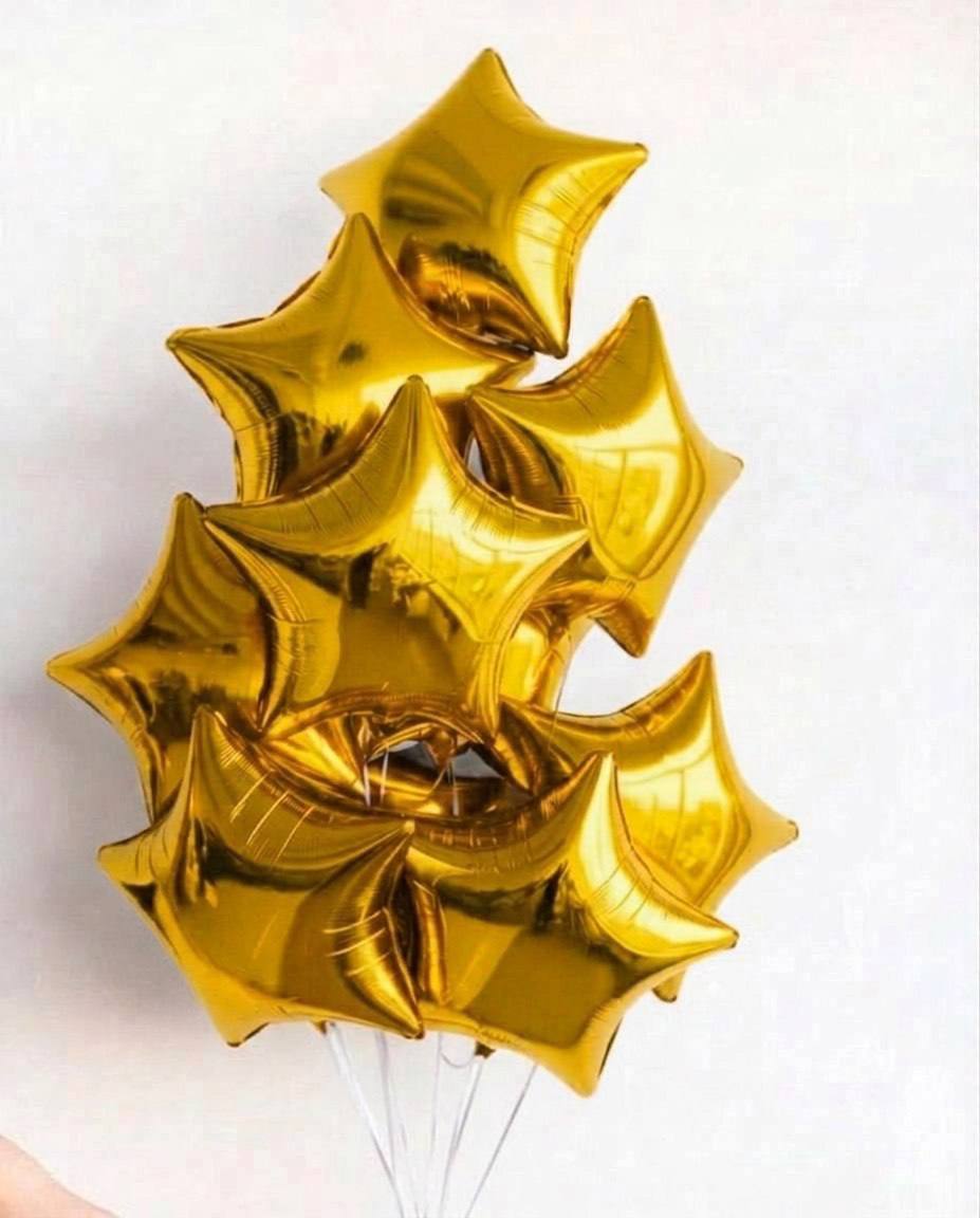 Фольгированные шары «Звезда золотая»